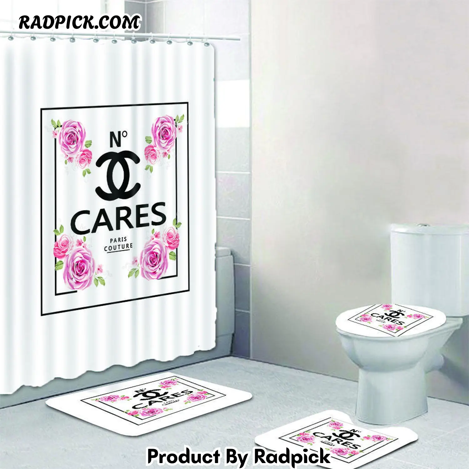 Chanel shower curtain cares flowers luxury bath mat sets shower curtain 36 bathroom set rp3871139.png